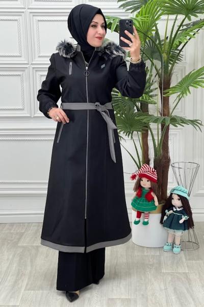 2248 SÜET KABAN Siyah