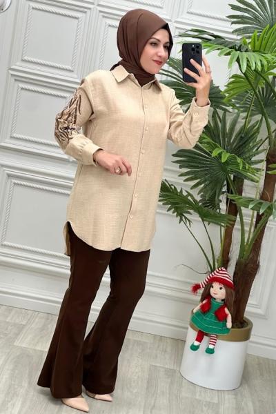 02260 Tunik Taş Rengi