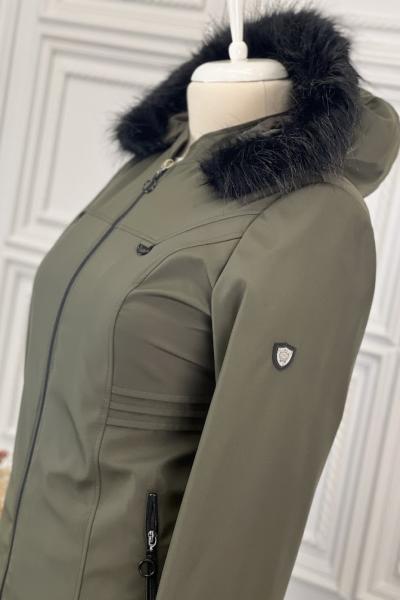 22843  Kolu Armalı Kaban Haki Haki