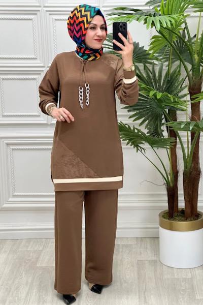 23004 Takım Kahverengi