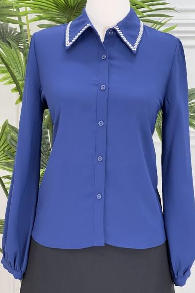 23104 Gömlek Lacivert