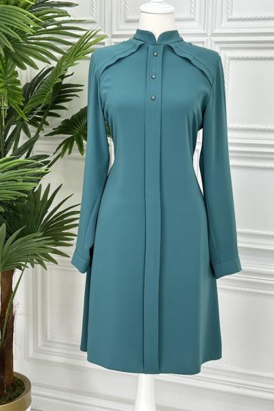 23141 Tunik Mint Yeşili
