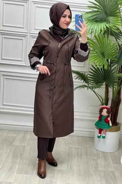 2321 Trenç Kap Kahverengi