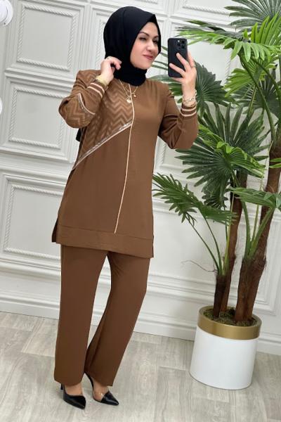 23210 Takım Kahverengi