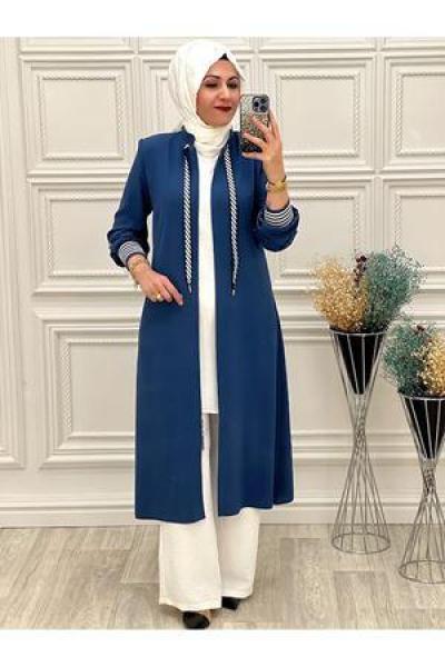 2324 Elit Keten Kap İndigo Diğer