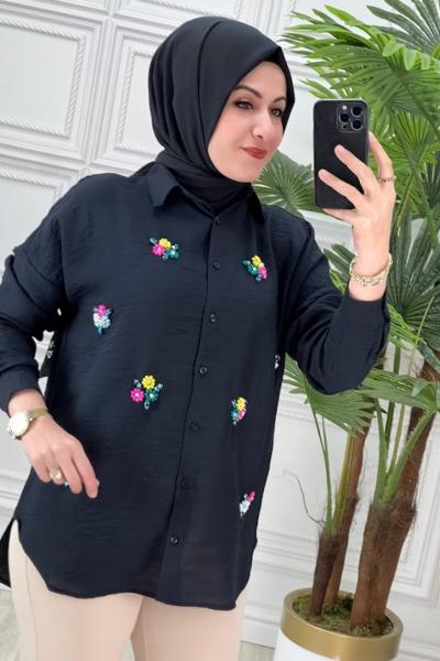 2326 Tunik Siyah