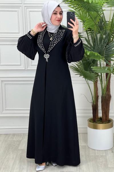 2327 Abaya Siyah