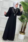 2327 Abaya Siyah