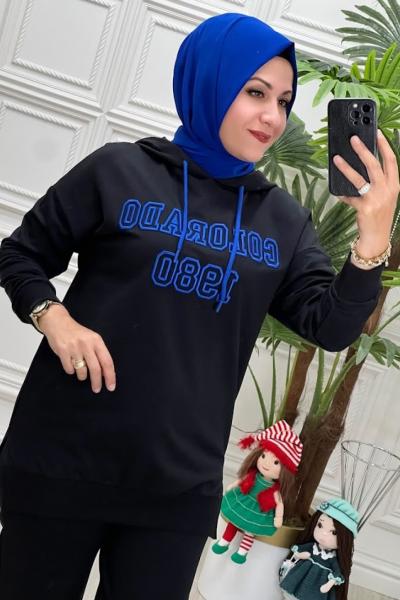 23303 Eşofman Takımı Siyah