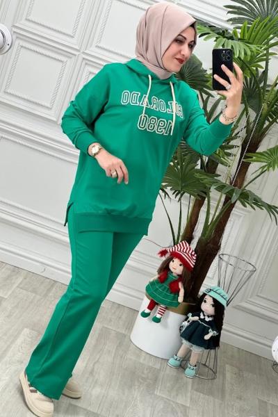 23303 Eşofman Takımı Yeşil