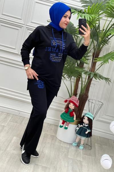 23304 Eşofman Takımı Siyah