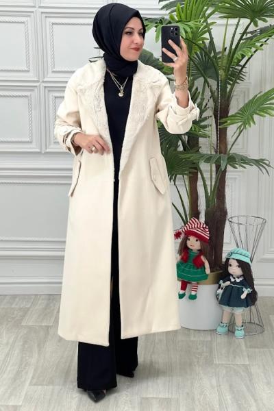 23332 Kaşe Kaban Taş Rengi