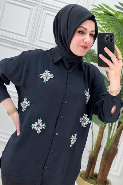 2337 Tunik Siyah