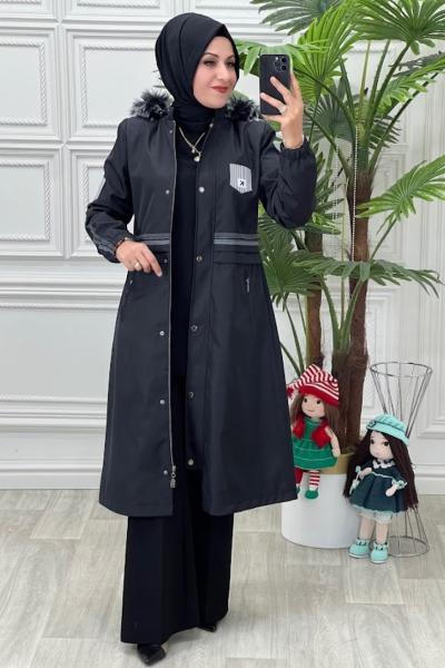 2399 BONDİT KABAN Siyah