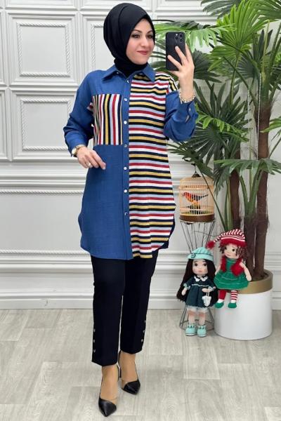 2411216 Tunik Lacivert