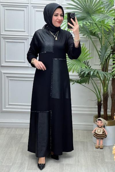2451 Elbise Siyah
