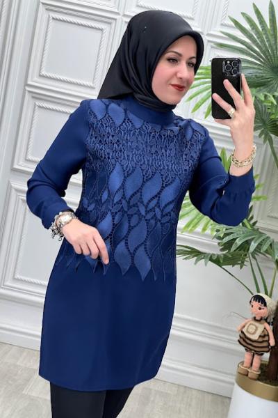 2501 Tunik İndigo