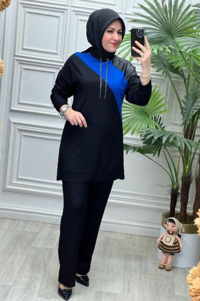 2502B Tunik Takım Siyah