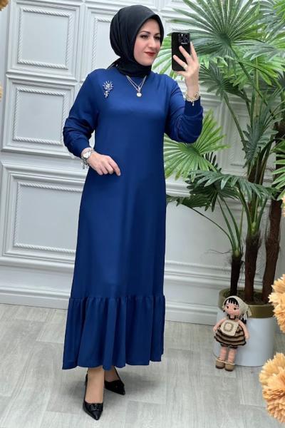 25410 Elbise İndigo