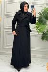 25508 Pardesü  Siyah