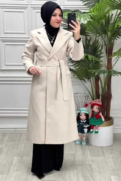 2564 Kaşe Kaban Taş Rengi