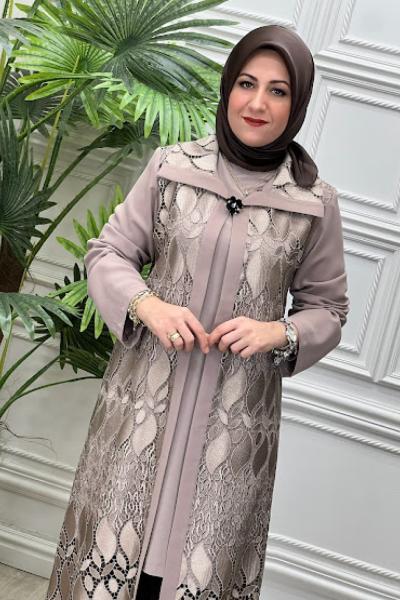 2601 İki li Tunik Vizon