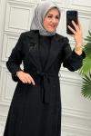 2603 Elbise  Siyah