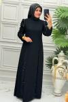 2605A Elbise Siyah
