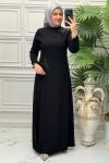 2611C Elbise Siyah