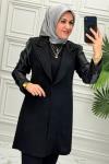 2614 Tunik Takım  Siyah