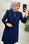 2614 Tunik Takım   Lacivert
