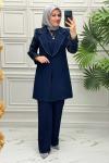 2614 Tunik Takım   Lacivert