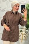 2621B Tunik Kahverengi
