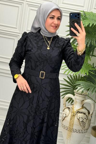 26311 Elbise Siyah