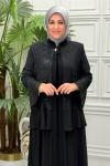2633 Abaya  Siyah