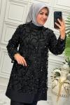 2635B Tunik Takım Siyah