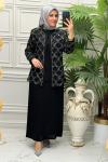 2639 Tunik Takım  Siyah