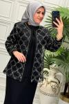 2639 Tunik Takım  Siyah