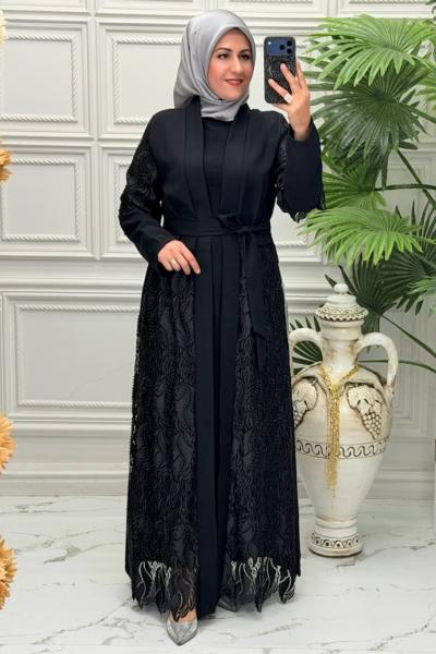 2641B Elbise Siyah