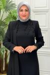 2663B Tunik Takım Siyah
