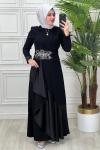 2712 Alin Elbise Siyah