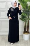 2721 Açelya Elbise Siyah