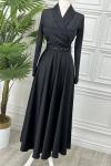 2744 Aşkın Elbise Siyah