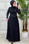 2748 Leman ELbise  Siyah