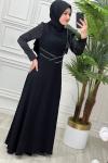2748 Leman ELbise  Siyah