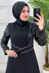 2748 Leman ELbise  Siyah