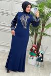 2753 Nalan Elbise Lacivert