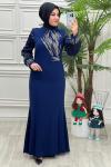 2753 Nalan Elbise Lacivert