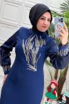 2753 Nalan Elbise Lacivert