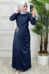 2758 Zeliş Elbise Lacivert
